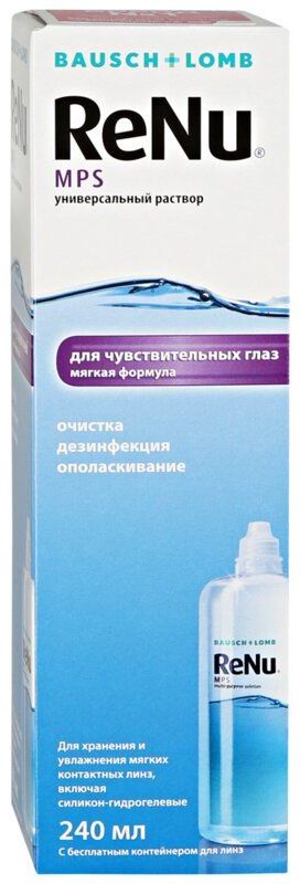 Раствор Renu MPS 240ml