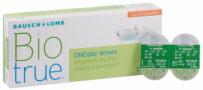 Biotrue ONEday Astigmatism, 30pk