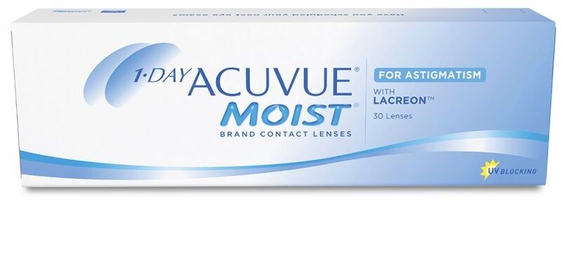 1-DAY Acuvue Moist for ASTIGMATISM, 30pk