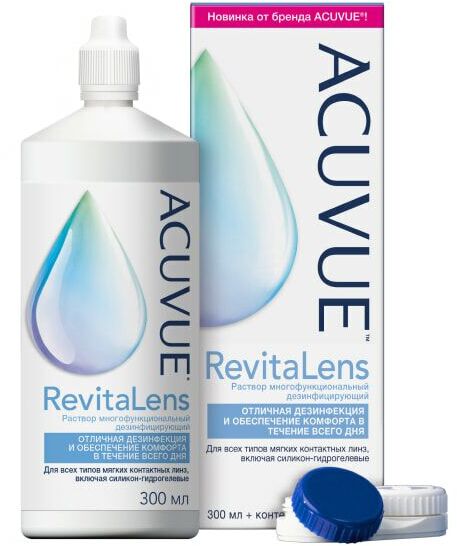 Раствор ACUVUE RevitaLens 300 ml