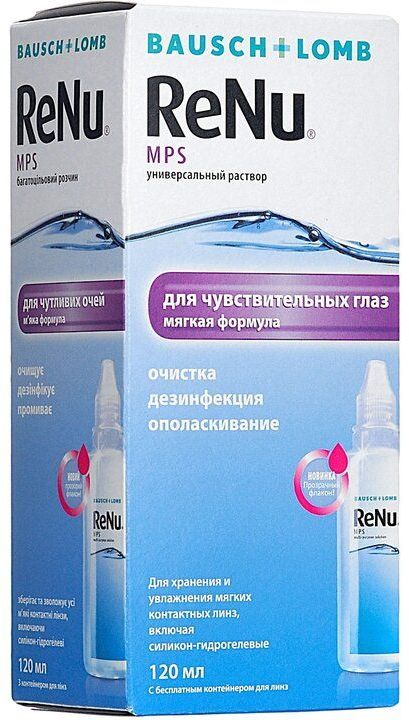 Раствор ReNu MPS 120 мл